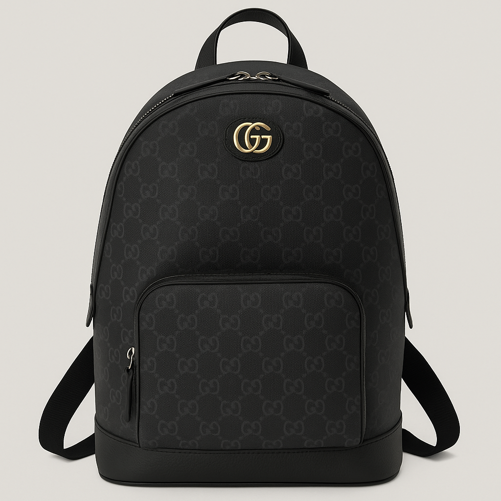 Gucci GG Backpack Black – Medium Size