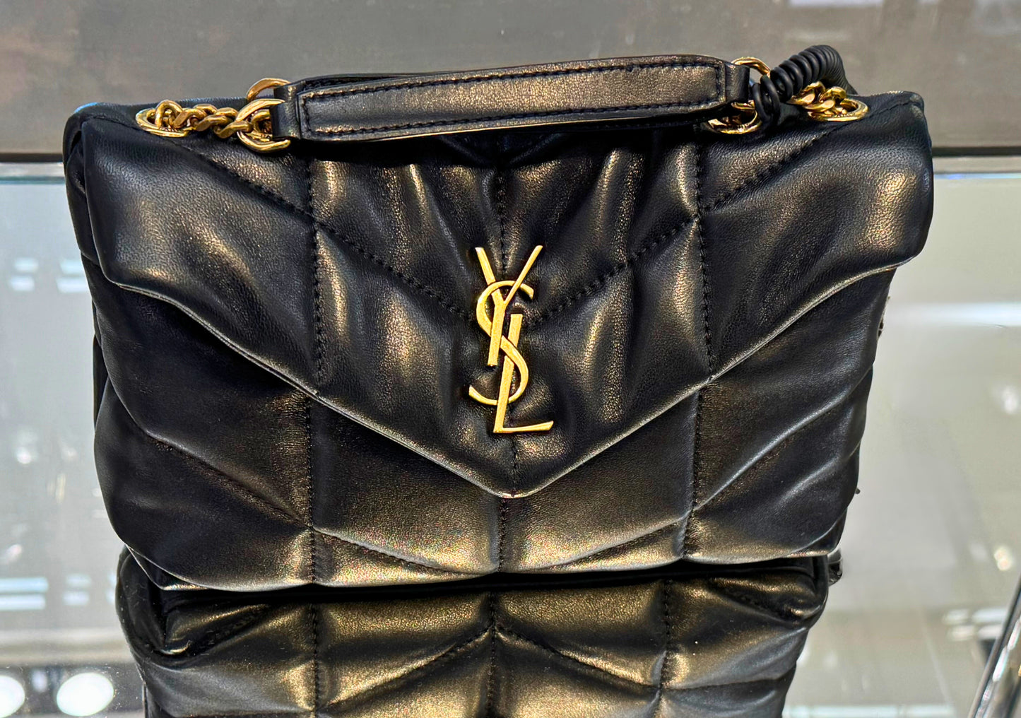 Saint Laurent Puffer Bag